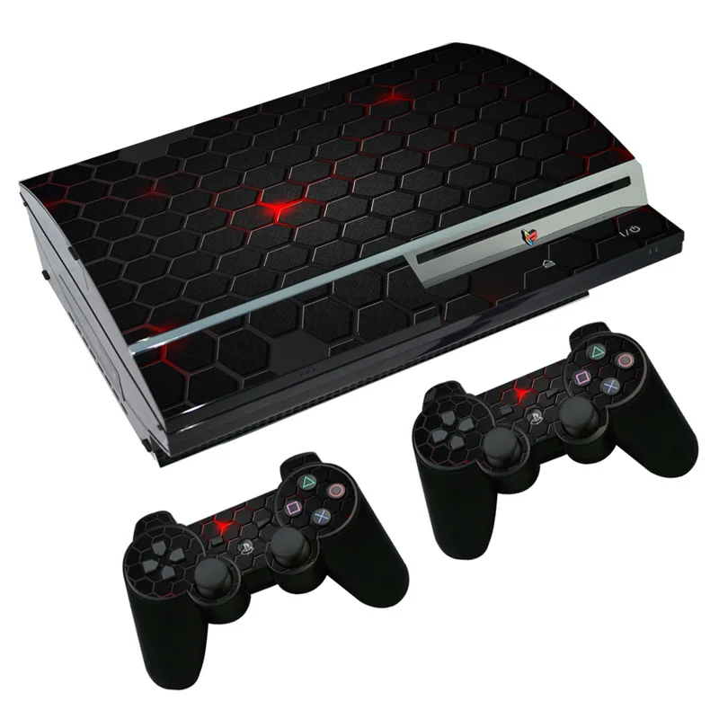 

Skin Sticker Decal for PS3 Fat PlayStation 3 Console and Controllers For PS3 Fat Skins Sticker Vinyl Film - Custom Design