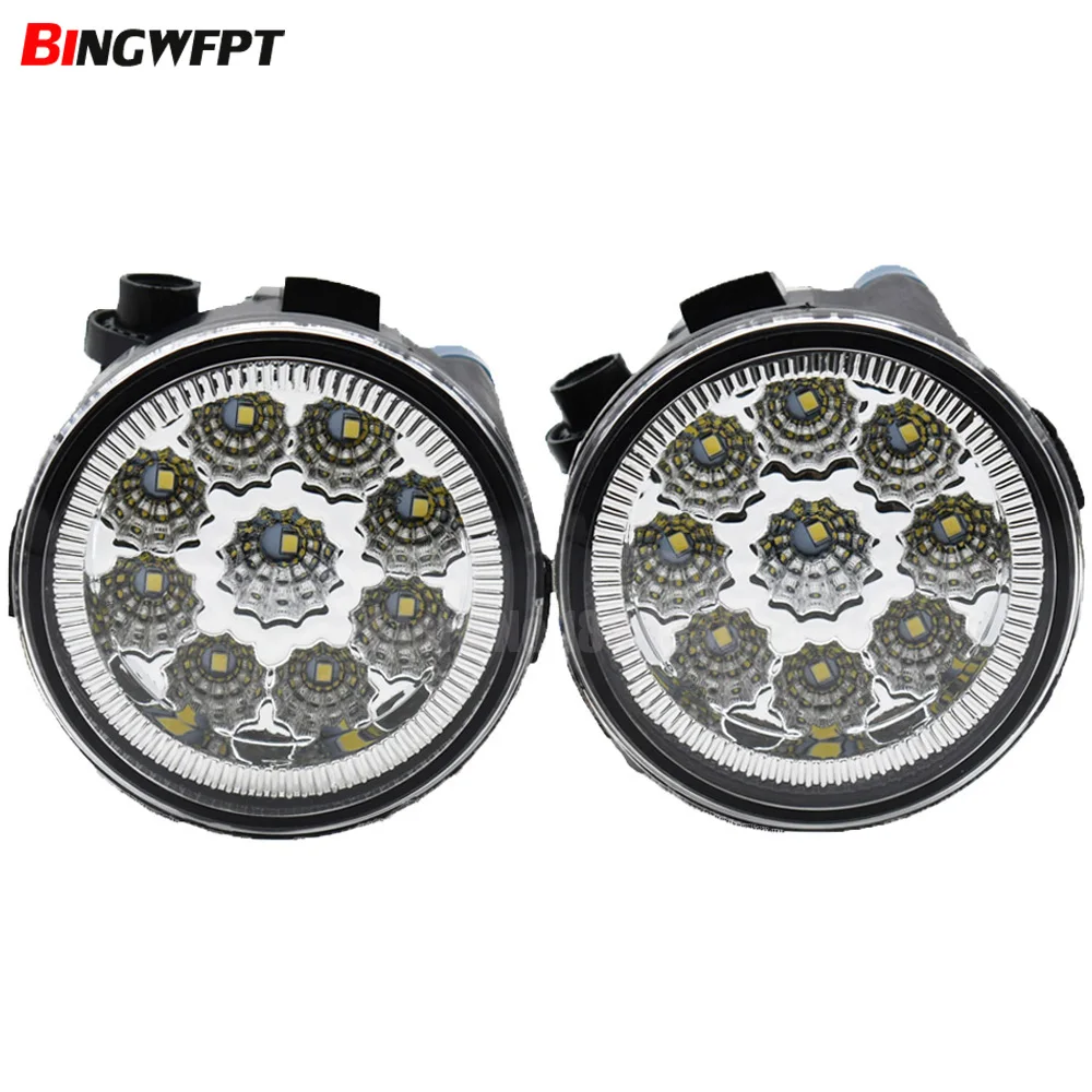 2PCS Car styling LED fog lights(Left+ right) Halogen lamps For Nissan Qashqai(J11, J11_) Closed Off-Road Vehicle 2013