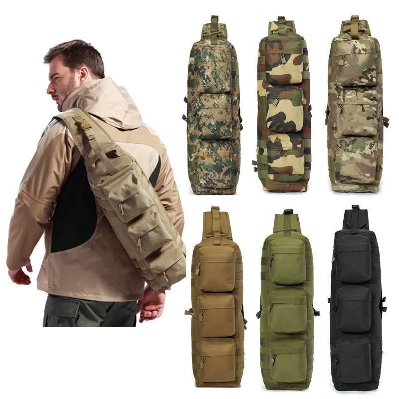 Outdoor-Assault-Sling-Bag-Molle-Backpack-Tactical-Shoulder-Bag-Messenger