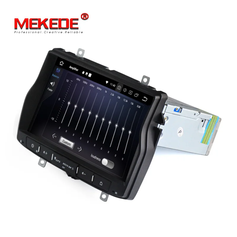 Cheap Russian menu!Mekede 8core android 8.0 car dvd player headrest for Lada Vesta RADIO STEREO radio with 4g wifi bluetooth 5