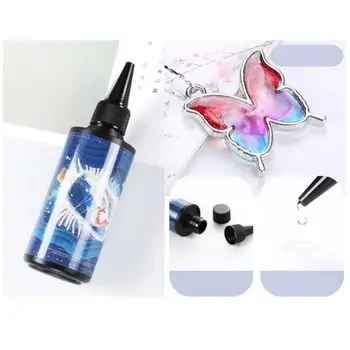 

UV Glue Curing Transparent Crystal Epoxy Resin DIY Crafts Handmade Pendant Jewelry Making Material