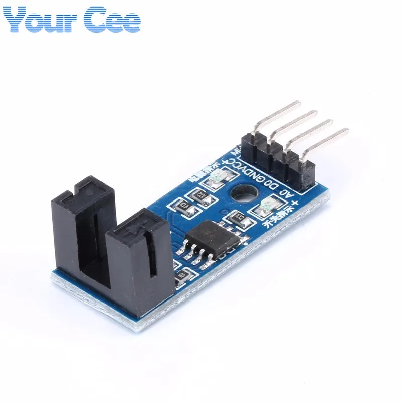 High Quality 4 PIN IR Infrared Speed Sensor Module Groove Coupler Module For Arduino 3 (1)