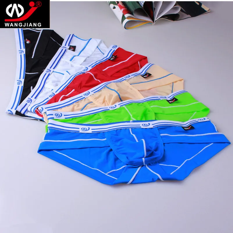 Мужские трусы удобные дышащие из ледяного шелка 1 шт.|panties brief|mens briefs underwearmens |