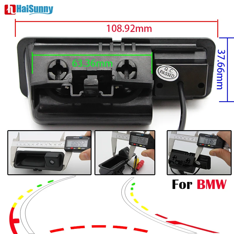 HaiSunny Reversing Trajectory Tracks Rear View Camera For BMW F30/F48