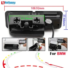 HaiSunny Faixas Invertendo Trajetória Câmara de Visão Traseira Para BMW F30/F48 Série 3/5/X3/X1 e53 Carro CCD Câmera Reversa Estacionamento de Backup