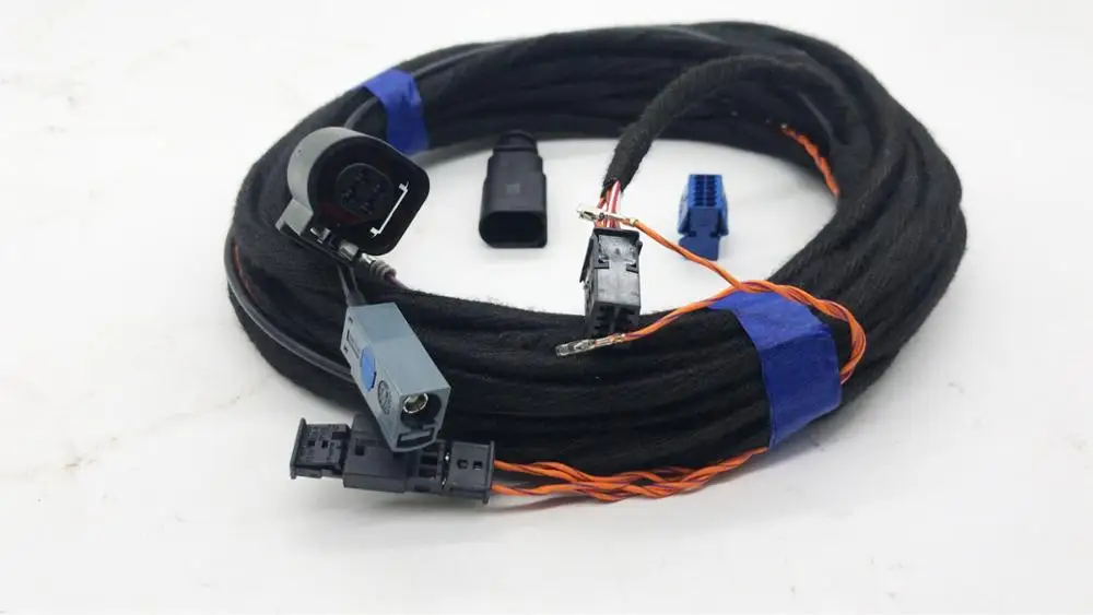 Жгут проводов RVC для VW MQB Golf 7 Passat B8 флип жгут с эмблемой камеры заднего вида
