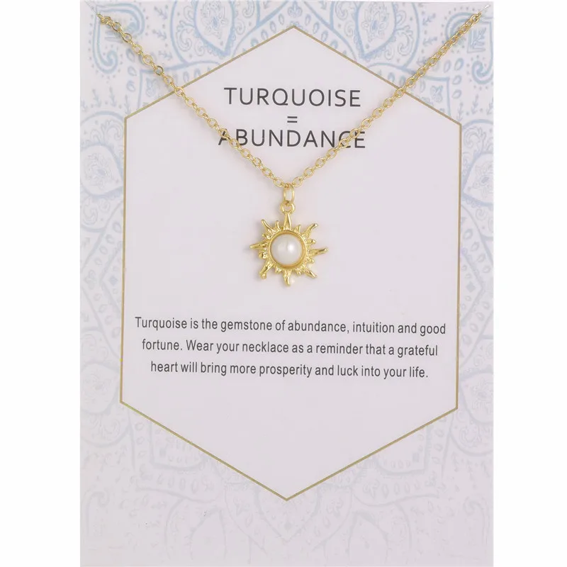 Sun Sunshine Pendant Necklace 