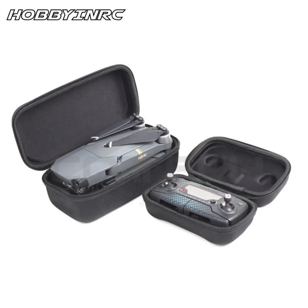 

HOBBYINRC 2Pcs Set Remote Controller/ Drone Body Bag Hardshell Case Of Storage Box Case Bag for DJI Mavic Pro RC Accessories