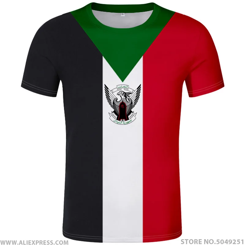 

SUDAN t shirt diy free custom made name number sdn T-Shirt nation flag islam sd sudanese arabic arab country print photo clothes