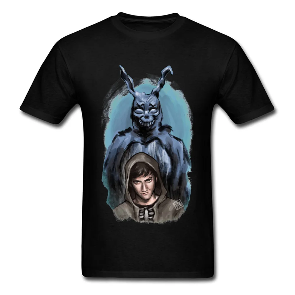 Donnie Frank Donnie Darko 14667 Tshirts On Sale Short Sleeve Design All Cotton O-Neck Men Tops Shirt Tops T Shirt April FOOL DAY Donnie Frank Donnie Darko 14667 black