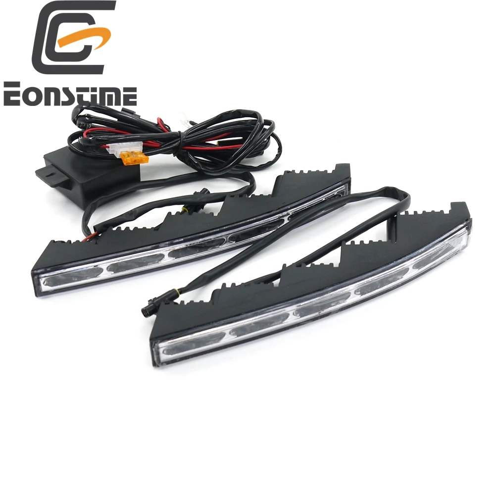 12V 24V High Quality Car Auto 5 LED Daytime Running Light Lamp for Toyota Land Cruiser