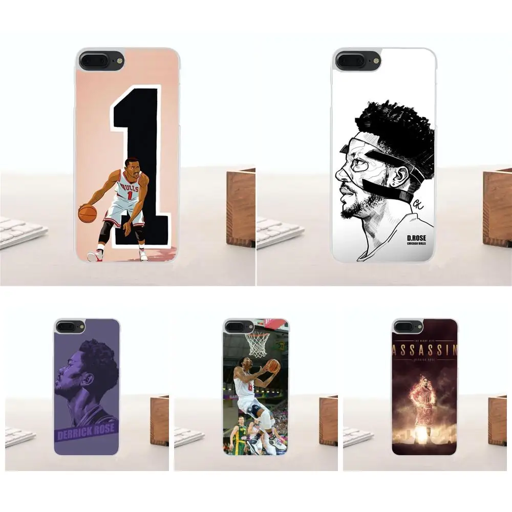 TPU New Arrival For Xiaomi Redmi 5 4A 3 3S Pro Mi4 Mi4i Mi4C Mi5 Mi5S Mi Max Mix Note 2 4 Plus Derrick Rose Basketball Star | Мобильные
