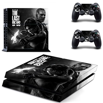 Виниловые наклейки с надписью The Last of Us Remastered Joel Ellie чехол для игры PS4 Для PS4 playstation 4 и 2 контроллера - Цвет: DPTM1128
