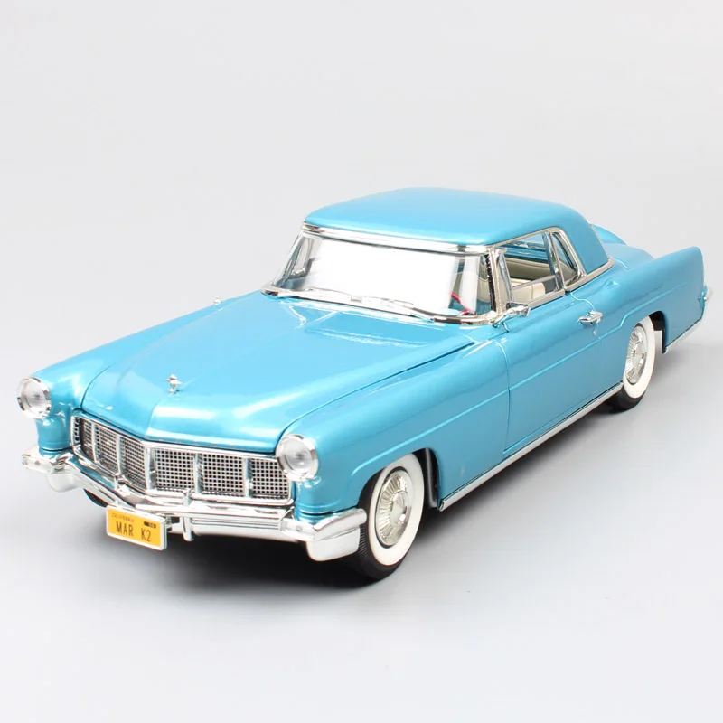 Большие весы класса люкс 1/18 Ford LINCOLN Континентальный Mark II 1956 модели автомобилей Diecasts& Toy Vehicles road Фирменная копия сувенира