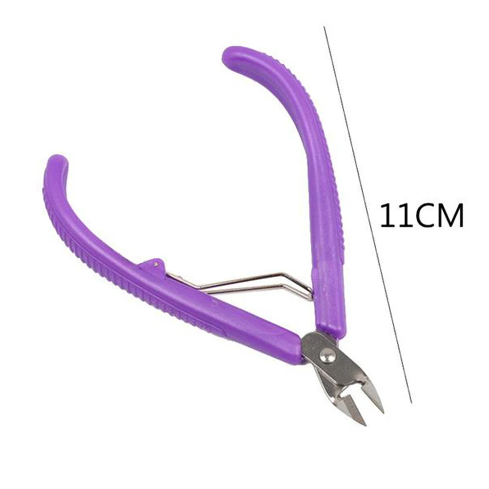 3D Metal Puzzles Model Assembly DIY Cutting Nipper Plier Professional Tools (Random Color)