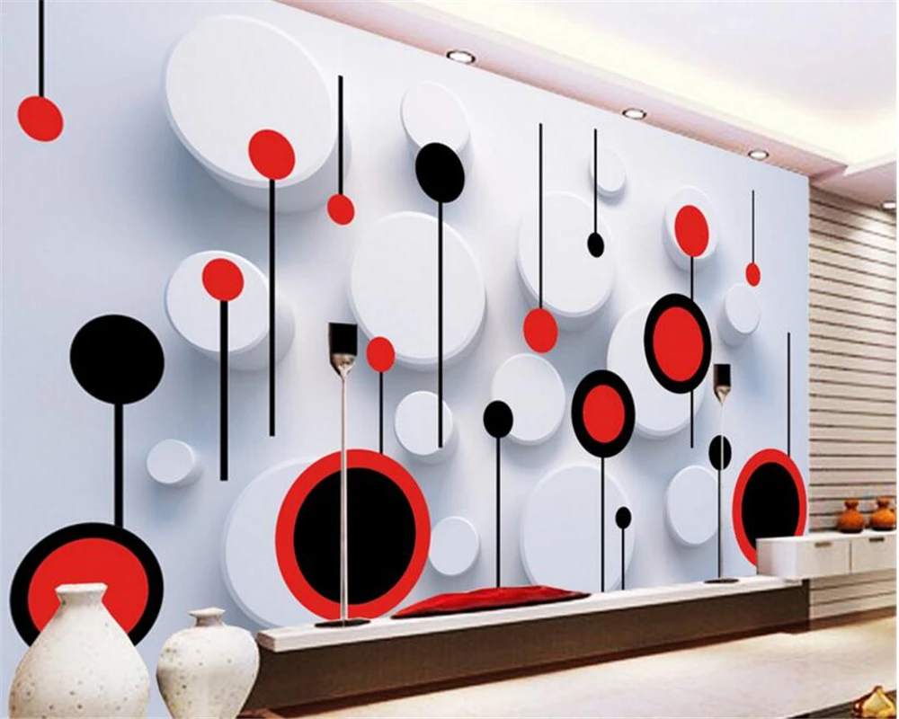 Beibehang Wallpaper For Walls 3 D Wallpaper Any Size Fashion Trend