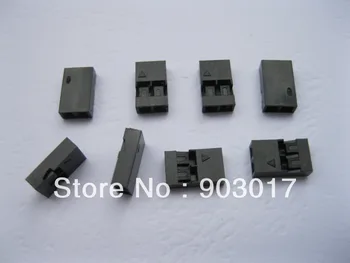 

2000 pcs Jumper Wire Female Housing 2 Pin Connector Pitch 2.0mm Black Color