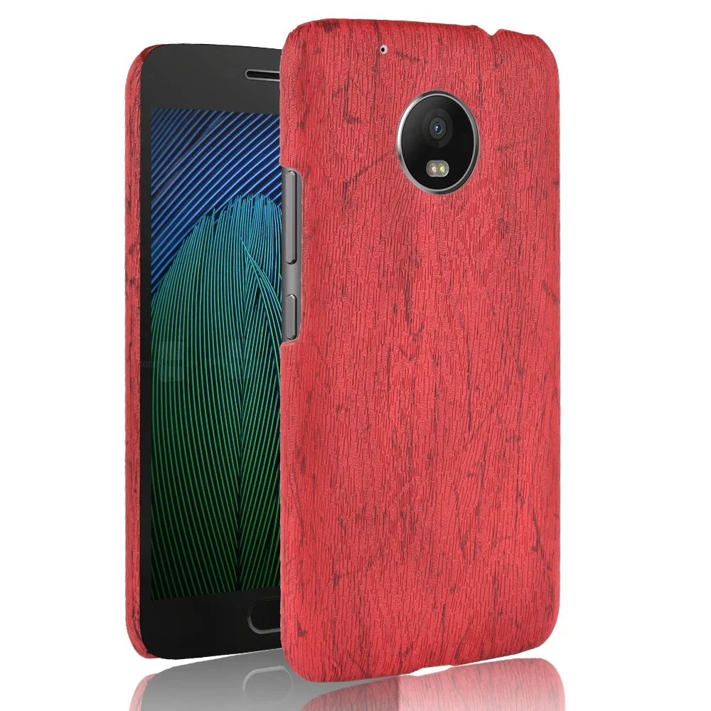 New Arrival Wooden Grain Case For MOTO G5 Mobile Phone Back Cover Capa PU Leather Cases Coque Fundas |