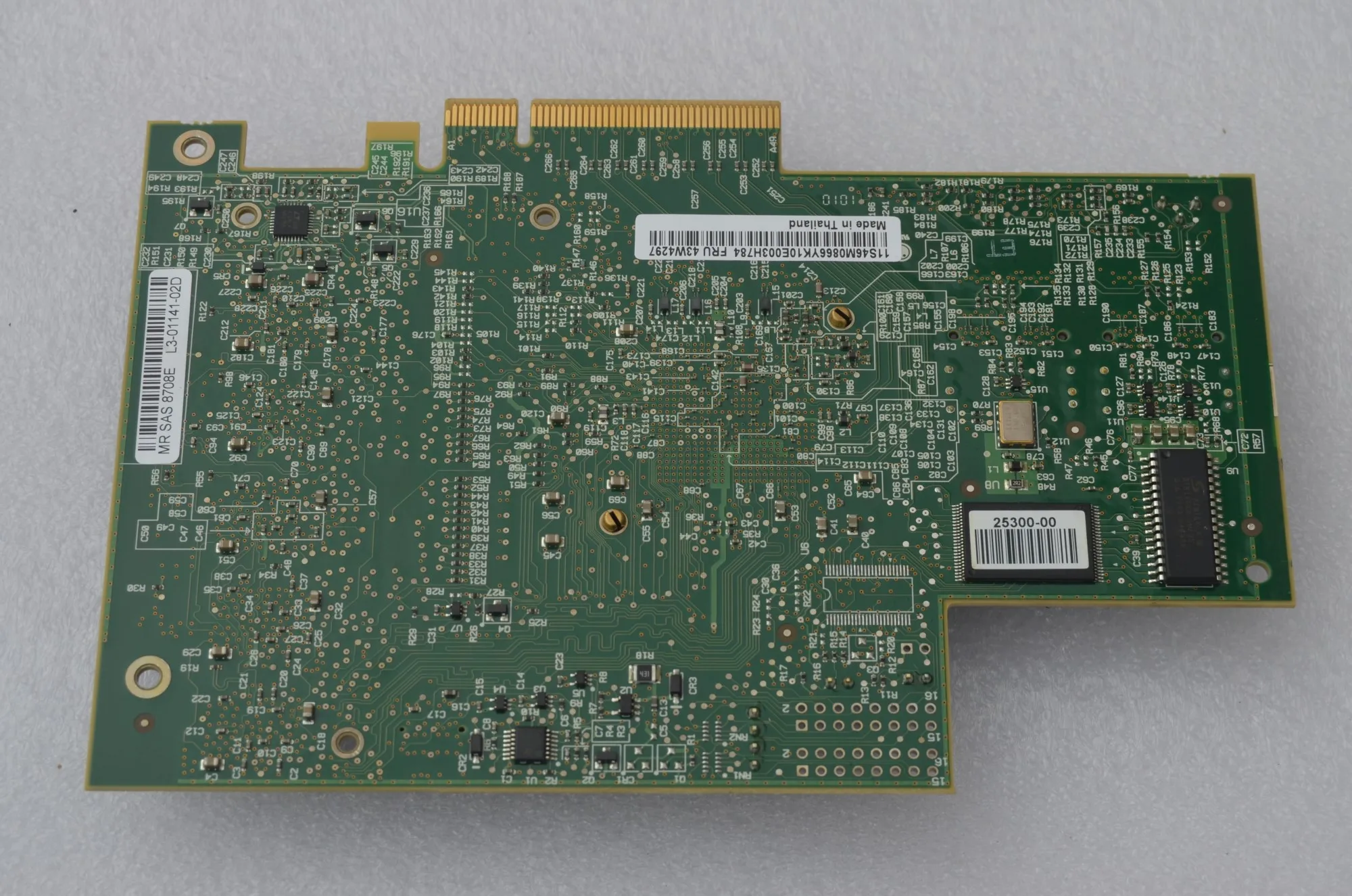 Оригинальный MR10i карта массива 43W4297 LSI MR SAS8708E Поддержка RAID 0/1/5