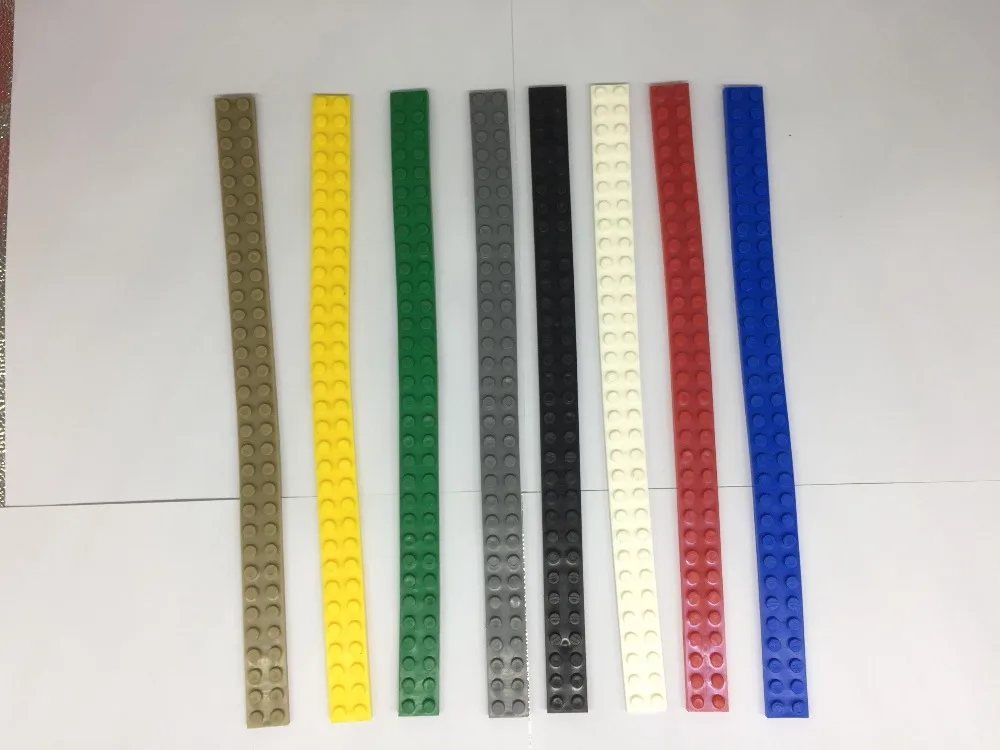 

1piece 1.5*25.6CM 2*32 Loops Blocks PEP EPM Flexiable Strip Silicone With Different Color Nimuno Loops ChildrenToys