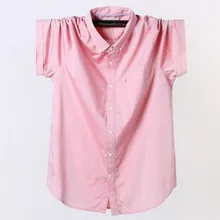 Летняя белая мужская рубашка с коротким рукавом Коммерческая Свободная Повседневная официальная рубашка мужская одежда хлопковые рубашки