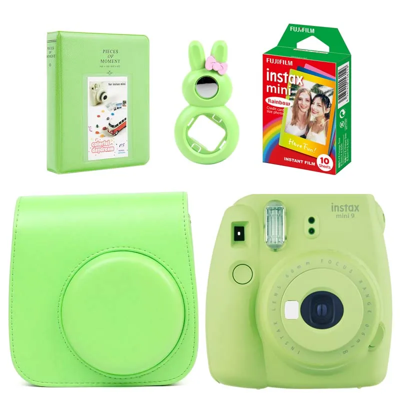 case+lens+album+camera+rainbow-green