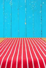 Laeacco Blue Vintage Wood Stripe Floor Baby Scene Photography Background Customized Photographic Backdrops For Photo Studio
