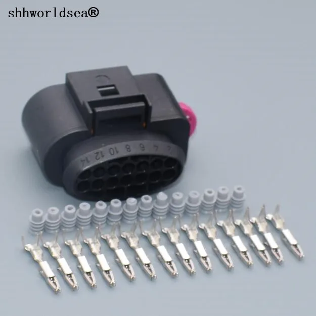 Buy Shhworldsea 14 Pin Wire Plug Harness Connector For