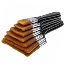 7 моделей плоские наконечники артистическая Расчёска масляная живопись нейлон краска для волос художественная ручка