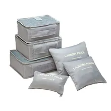 LHLYSGS бренд 6 шт./партия для женщин водонепроницаемый Упаковка Куб дорожные сумки системы прочный большой емкости сумка для организации и сортировки одежды