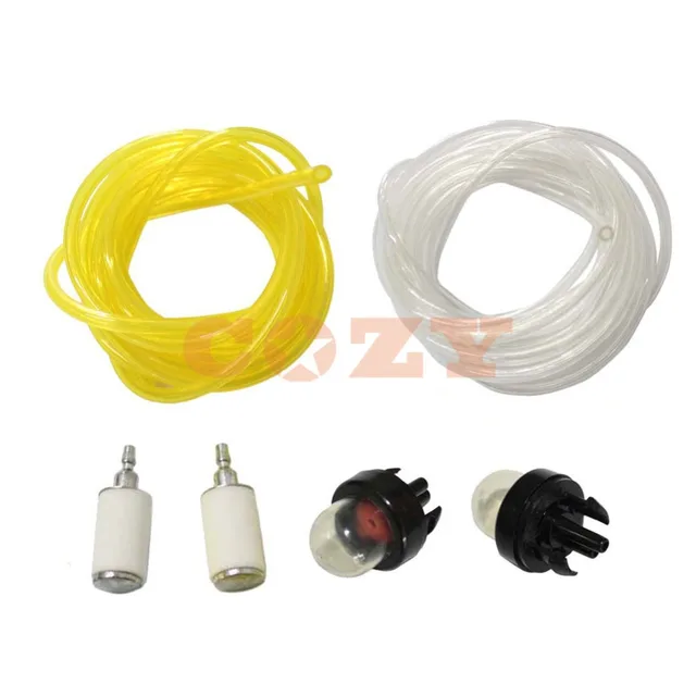 3Feet Fuel line Filter and Primer Bulb Kit for Homelite Craftsman Weed