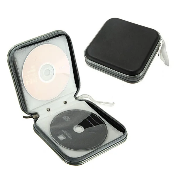 Портативный 40 шт диск CD DVD VCD Бумажник DJ набор контейнеров для хранения держатель сумка для альбома PO66