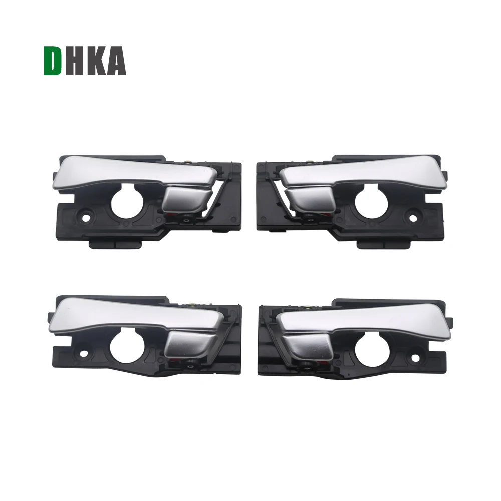 

DHKA 4PCS BLACK INSIDE INTERIOR DOOR HANDLE FOR HYUNDAI ACCENT 2012-