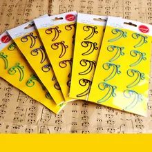 

love music Note Modeling Color Clip Creative Folder Student Supplies Paper Clip Kawaii Accessories Kawaii Stationery Clip Metal