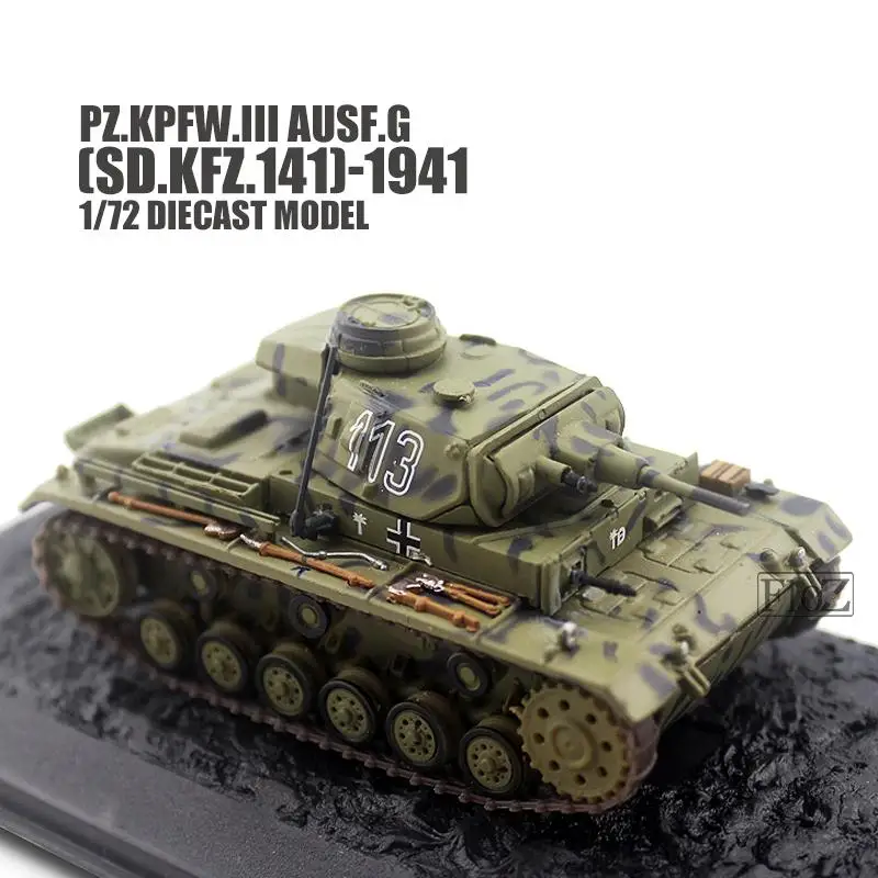 Pz. Kpfw. III Ausf. G(Sd. Kfz.141)-1941 1/72 литья под давлением модель бака