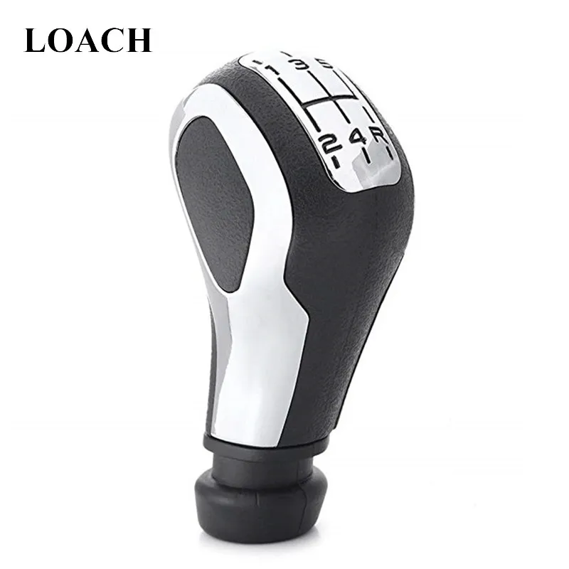

Chromed Gear Shift Knob for Citroen C3 C4 C5 XSARA Sega Triumph C2 Elysee for PEUGEOT 106 206 206CC 207 307 308 407 408 607 608