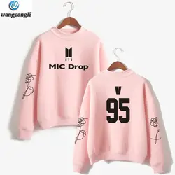BTS MIC Drop kpop толстовки Толстовка 2019 Bangtan верхняя одежда для мальчиков хип хоп куртка с капюшоном новая песня ДНК Зимний спортивный костюм топы