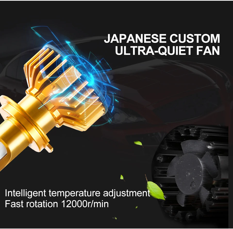 Aceersun New Upgrade Mini Canbus H4 LED H7 Car Headlight 50W 10000LM Set H1 H11 9005 HB3 9006 HB4 H8 6000K Bulbs Car Accessories (7)