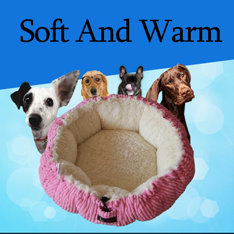 

VelvetSoft Teddy Small Type General Dog Nest Dogs Cushion Caseta Perro Exterior Pad Mattress Pets Training Supplies 50Z1481