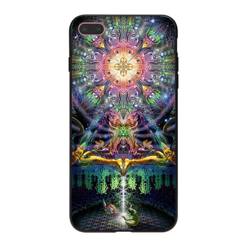 MaiYaCa Psychedelic рисунок топ детальный популярный мягкий чехол для iPhone 8 7 6 6S Plus X 10 5 5S SE 5C