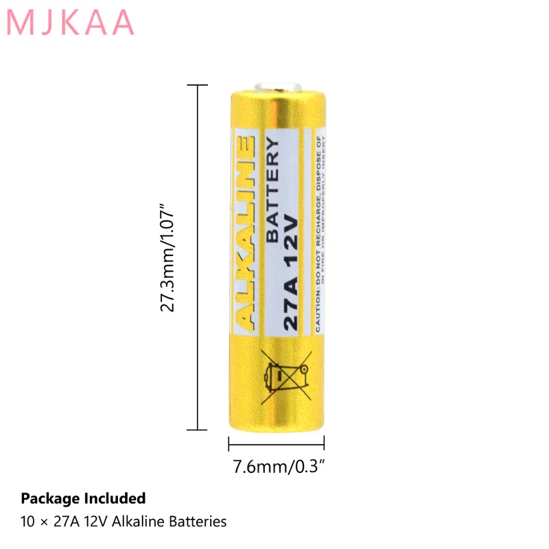 10 шт 12v G27A A27 27A GP27A L828 V27GA EL812 EL 812 CA22 ALK27A A27BP для пульт дистанционного управления