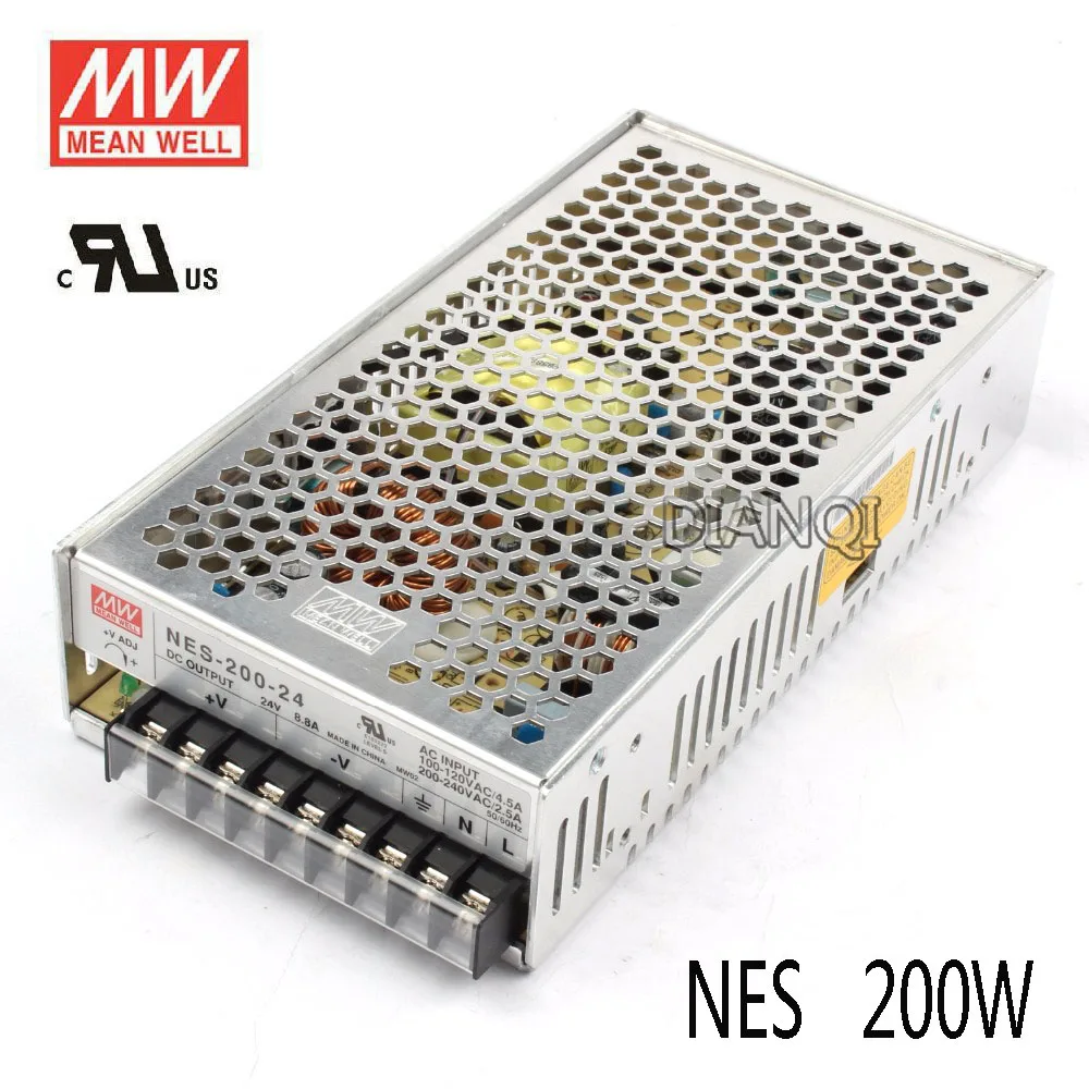 

Original MEAN WELL power suply unit ac to dc power supply 200W 5V 40A 12V 17A 15V 14A 24V 8.8A 48V 4.4A MEANWELL