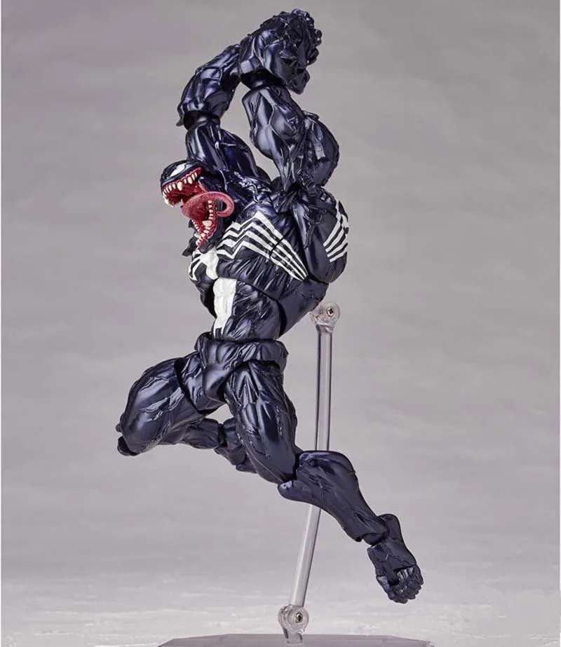 Venom amecomi супер герой yamguchi № 003 фигурку для тинейджеров Revoltech Brinquedos Figurals Коллекция Модель игрушки для детей