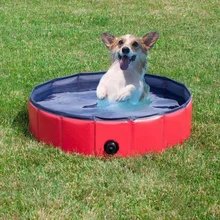 Pet Dog Bathtub Folding Basin for Dogs Cats Puppy Kitten Shower Swimming Pool House Bed Strong Bathing Washing Teddy