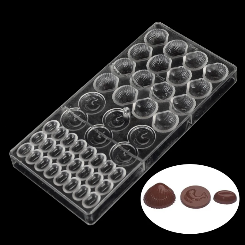 DIY Plastic Chocolate Mould 3D Handmade Cake
