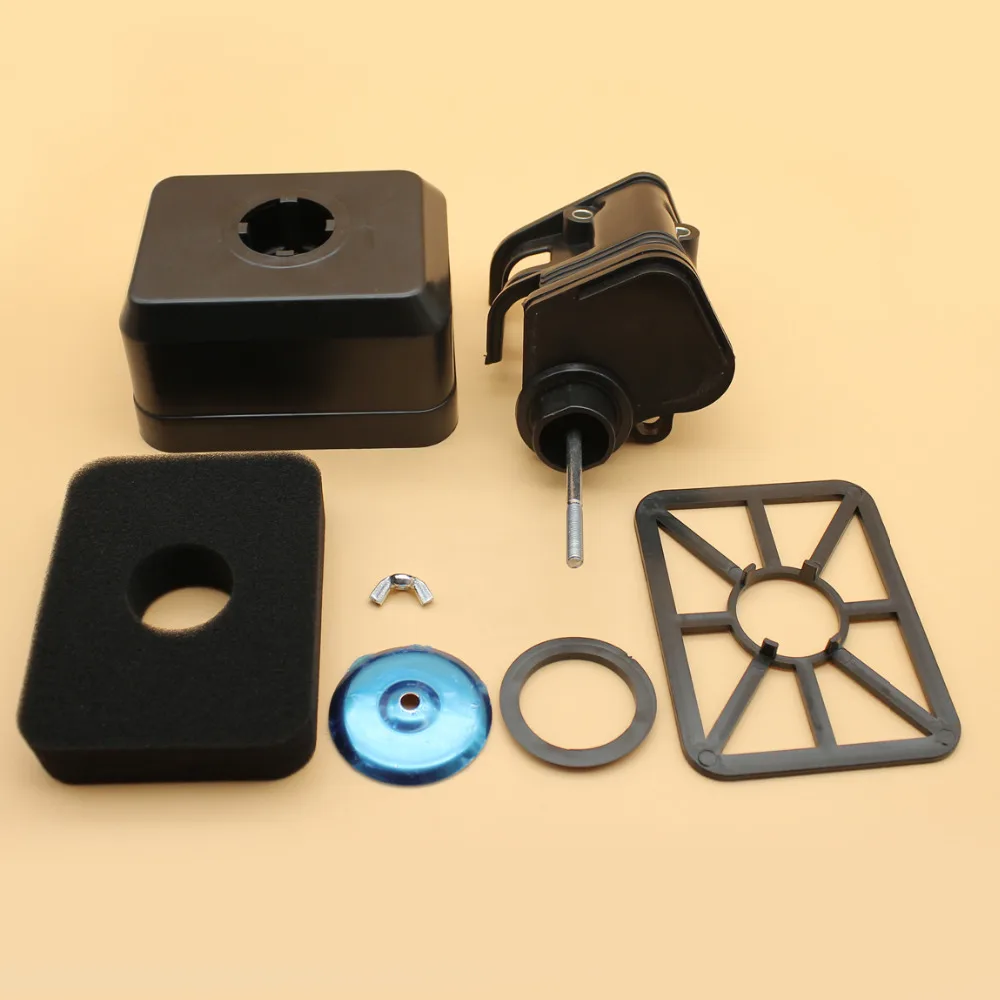 GLOGLOW Air Filter Housing Cover Box Replacement Assembly Part for GX160 170 Chinese 2KW~3KW Gasoline Generator GLOGLOW Air Filter Housing Cover Box Replacement Assembly Part for GX160 170 Chinese 2KW~3KW Gasoline Generator