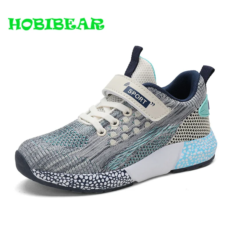

New Cool Walking Jogging Girls Trainers Super Light Boy Sport Children Shoes Soft Bottom Breathable Kids Sport Running Shoes
