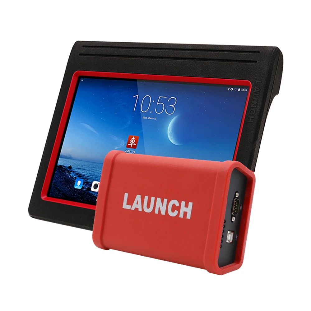 Launch X431 V+ tablet & Heavy duty adapter box (3)