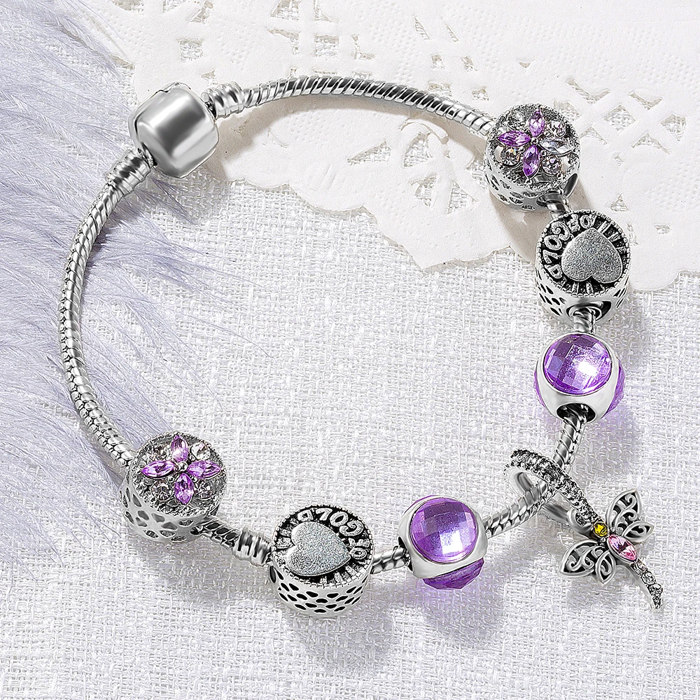 Роскошные незамкнутные браслеты с кристаллами в 6 стилях, браслеты с серебряной змеиной цепочкой, женские счастливые бусы, ювелирные кулоны «сердечко» с листьями слона