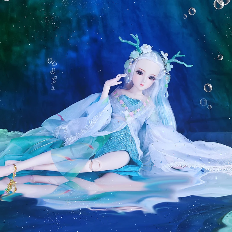 Дневник королева 1/4 BJD кукла шарнирное тело маленький Дракон Девушка с макияжем